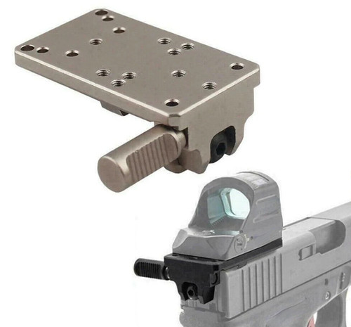 Rear sight mount plate - rear, base
