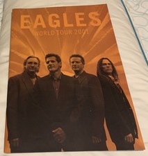 EAGLES WORLD TOUR 2001 PROGRAMME 