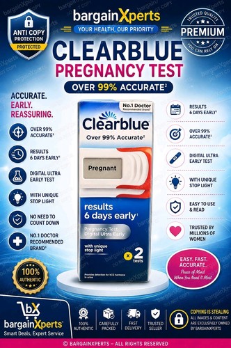 Clearblue days early - clearblue,