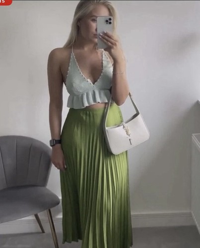 Zara vibrant apple green - zara,