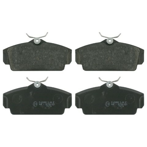Trade brake pad set front - set, fits