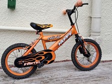 Huffy Inferno 16-Inch Kids BMX-Style Bicycle - Orange/Black Flames