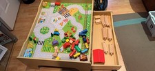 Brio play table + extras
