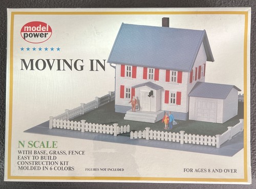 Scale moving house kit - house,