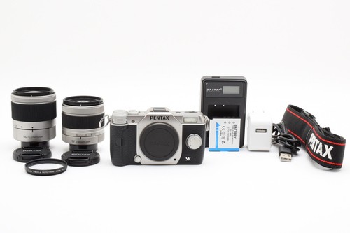 Pentax q10 4mp silver - q10, lens
