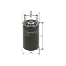 1X FUEL FILTER FITS: DAF LF 45