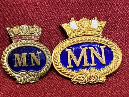 Merchant navy enamel - 2, x