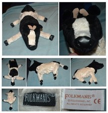 Pre-loved Folkmanis Cow cuddly