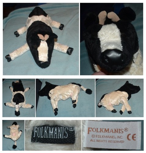 Pre loved folkmanis cow - pre-loved,