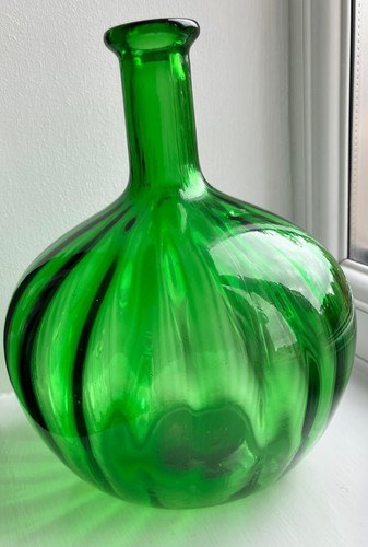 Green glass onion shaped - onion,