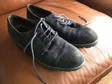 TAMARIS NAVY SUEDE SHOES 5/38