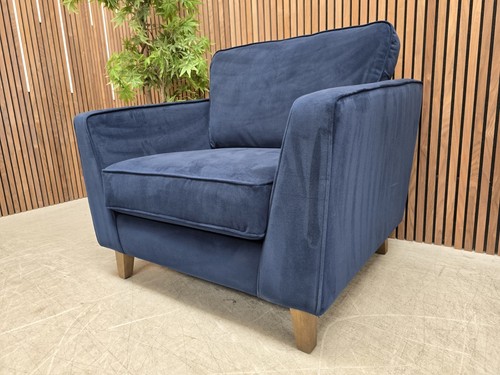 Designer label rene armchair - label,