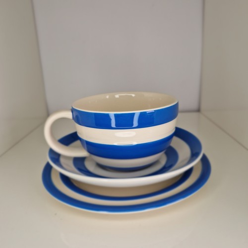 Green cornishware - t.g,