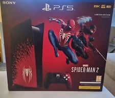 Sony PS5 Blu-Ray Edition Console Spider-Man 2 Limited Edition Bundle - Red/Black