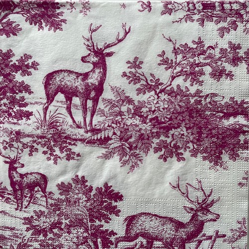 Luncheon paper napkins - 2,
