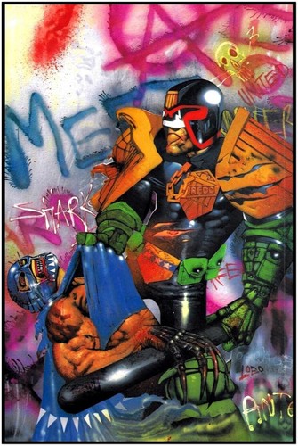 Simon bisley judge dredd - bisley,
