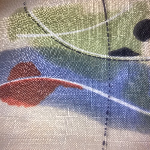 Fabric abstract - 70’s,