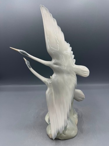 Lladro nao 0044 cranes - cranes, herons