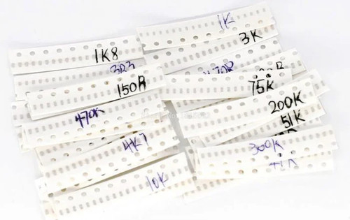 1206 smd resistor kit ohm - smd, to