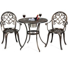 3pcs Outdoor Set Cast Aluminum