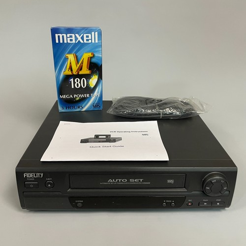 Fidelity video cassette - fidelity,