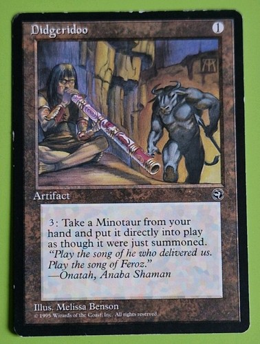 Mtg didgeridoo homelands - mtg,
