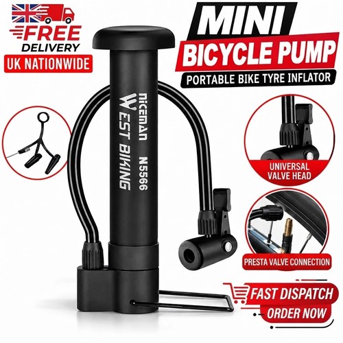 Mini bicycle pump portable - mini,