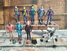 Thunderbirds Are Go 4” Action Figure Bundle - Tracy Brothers The Hood Kayo MAX