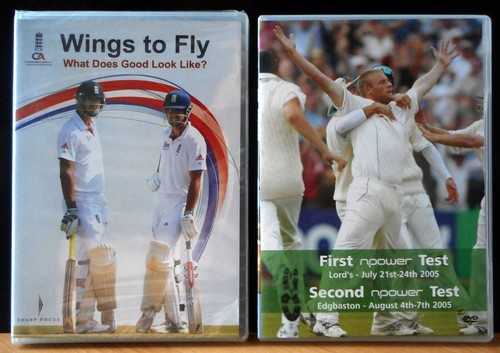 England cricket dvd wings - cricket, x2