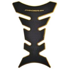 Universal Gold Motorcycle Carbon Tank Scratch Protector 3D Sticker Pad UK