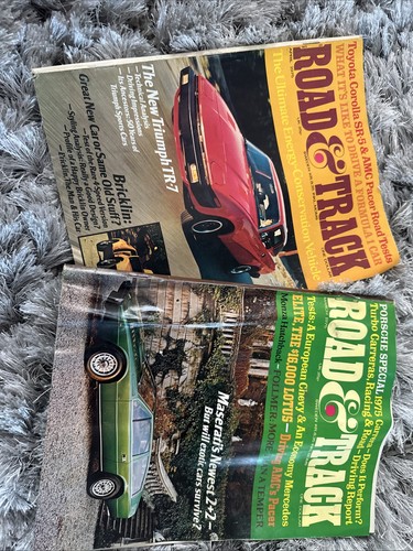 Road track magazine - road,