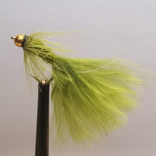 Gold head damsel marabou - x,