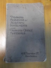 AG Thornton 1916 Illustrated catalogue of Drawing, Surveying & Scientific Instru