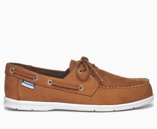 Sebago oakfield leather boat - leather,