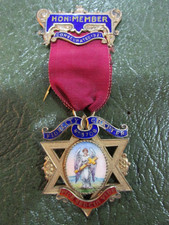 Masonic Silver Jewel Fidelity Chapter 3708 c.1921