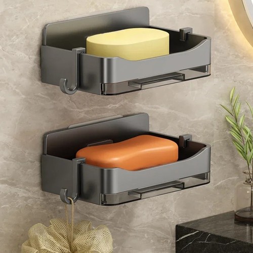Wall mounted soap dish - mounted, holder