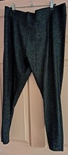 Glitter Black Leggings Size 20