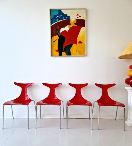 Post modern vintage dining - modern,