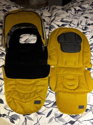 Oyster stroller fabric with - oyster,