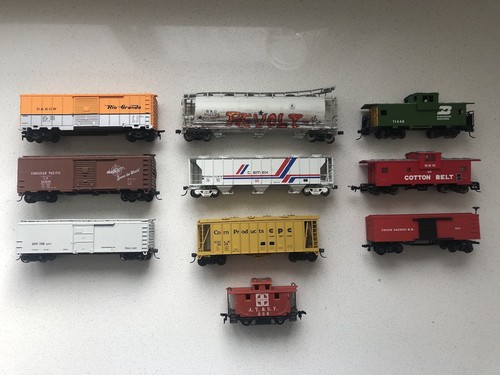 Various box cars wagon - box,