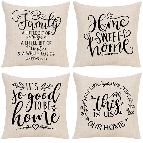 Pillow cushion covers set 4 - cushion,