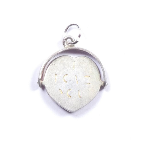 Vintage love heart spinner - love,