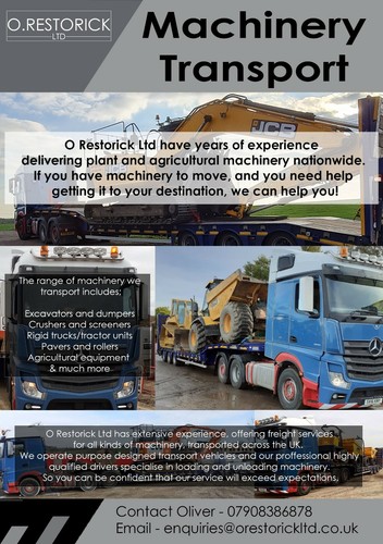 Low loader transport and hire