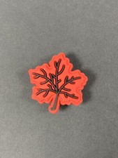 Fallen Autumn Maple Leaf October Shoe Charm For Cro - Clogs -Shoes With Holes
