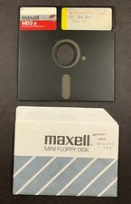 Vintage Maxell MD2-D 5.25"