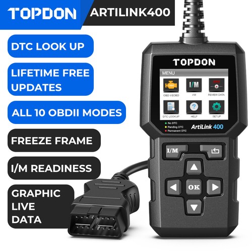 Topdon al400 obd2 eobd fault - eobd,