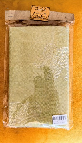 Beautiful new thai silk scarf - new,