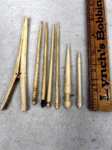 Antique sewing crochet - sewing, hooks