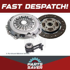 Clutch Kit 3pc (Cover+Plate+CSC) fits FORD FOCUS Mk1 1.8 04 to 05 219mm Quality