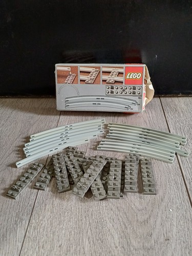 Lego curved rails set - rails, 7851
